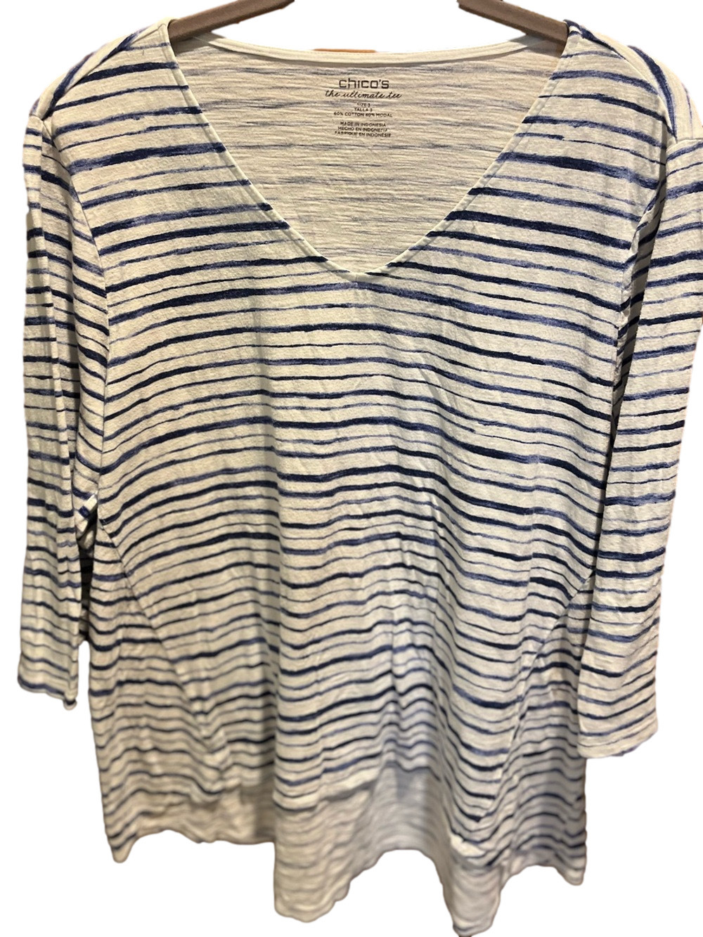 54. WOMENS CHICO’S 3/XL DETAIL TOP